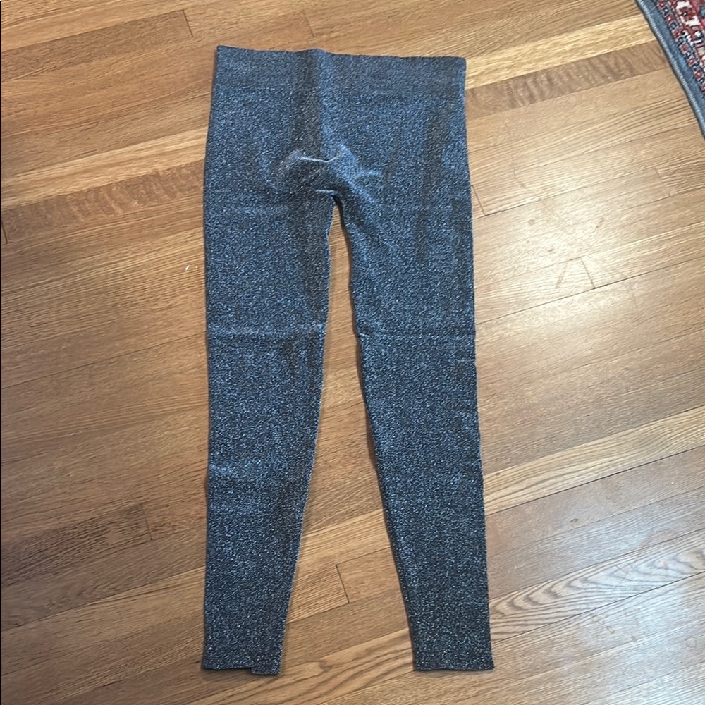 Metallic Shimmer Leggings for the Holidays